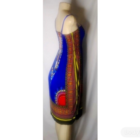 Blue Midi Dress - Picture 3 of 4